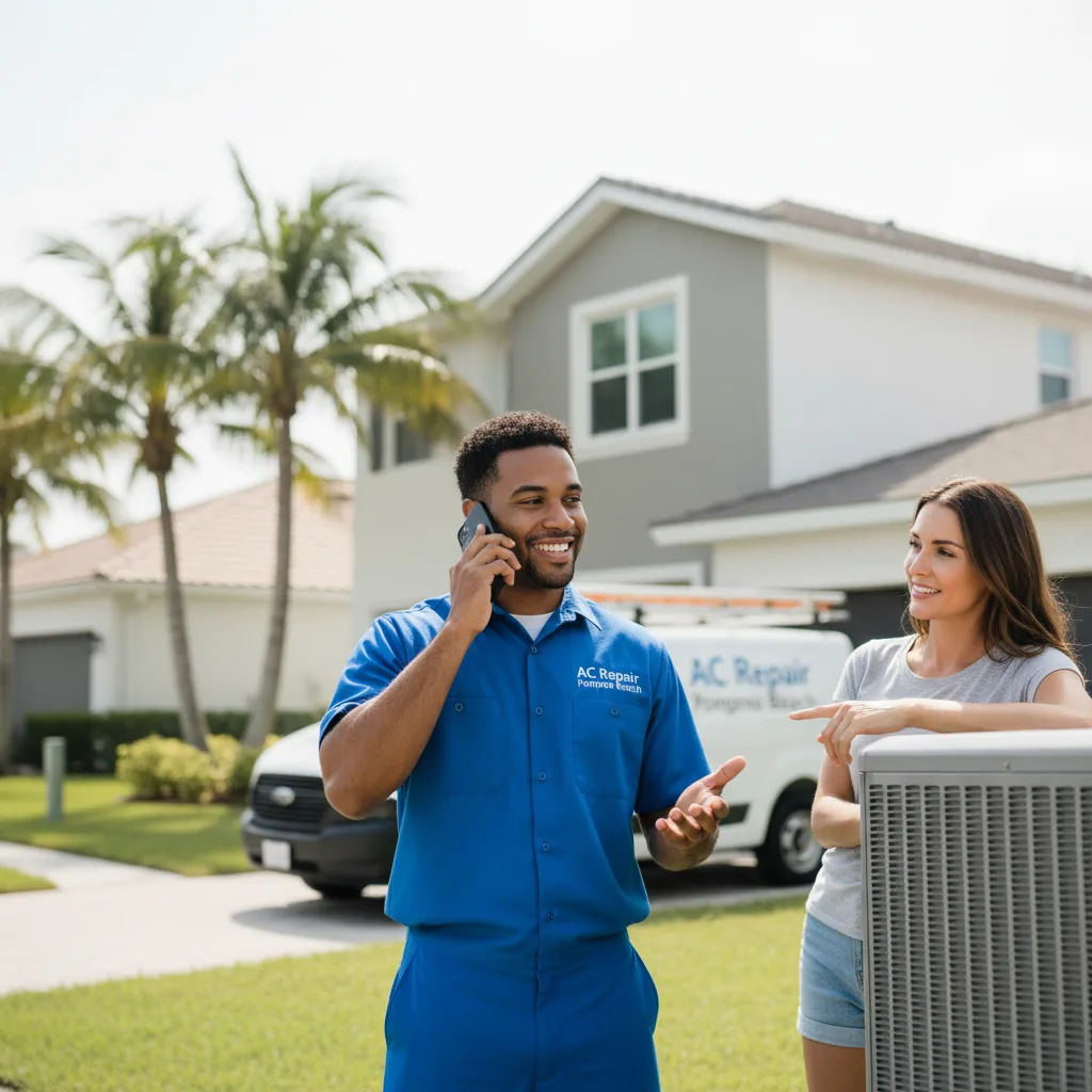 AC Repair Pompano Beach customer support in Foxworth